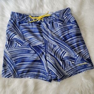 2/$35 Nautica Swim Trunks Lined XL Like New Drawstring & Elastic Waist